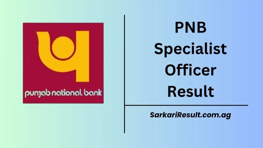 PNB SO Result 2025 is declared for the candidates who appeared for the Online Exam on 5th May 2025. Check the result from here
